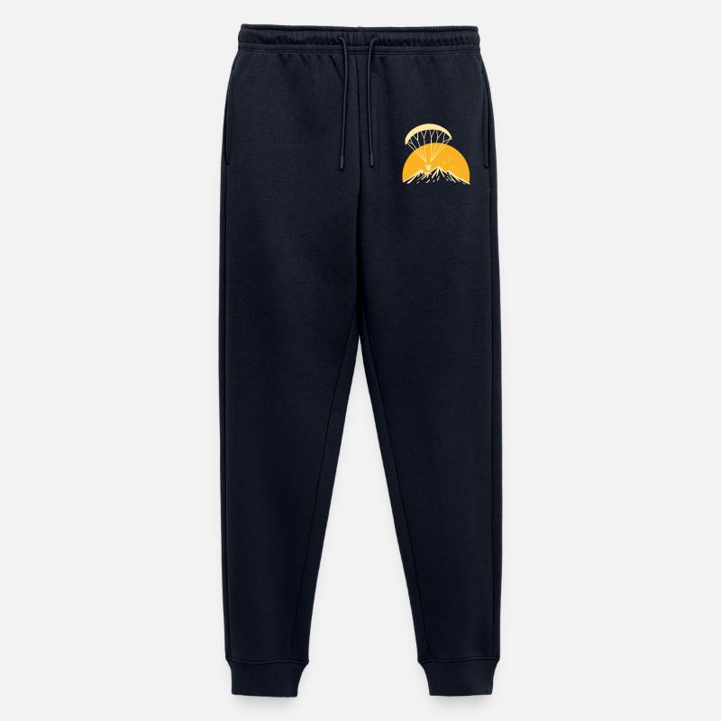 Paramotoring Retro - Männer Premium Bio Jogginghose - Navy