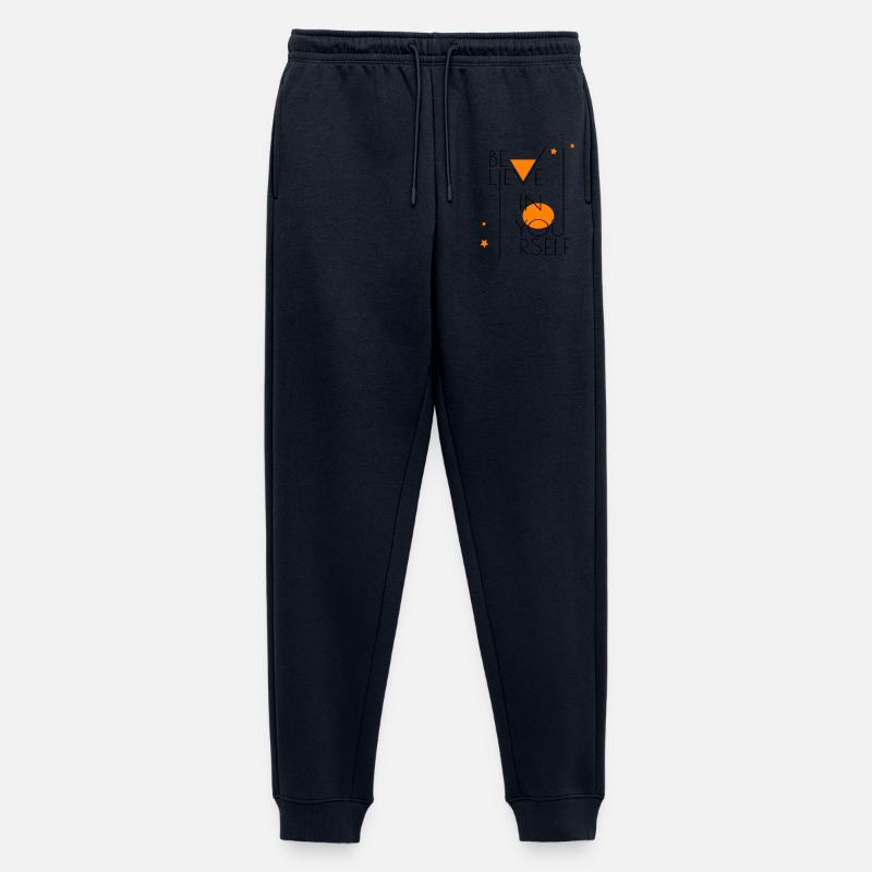 believe in yourself - Männer Premium Bio Jogginghose - Navy