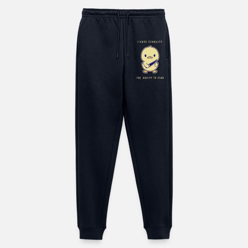 I Have Stability - The Ability To Stab - Männer Premium Bio Jogginghose - Navy