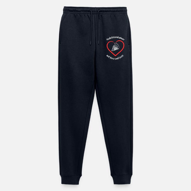 Modelleisenbahner - Männer Premium Bio Jogginghose - Navy