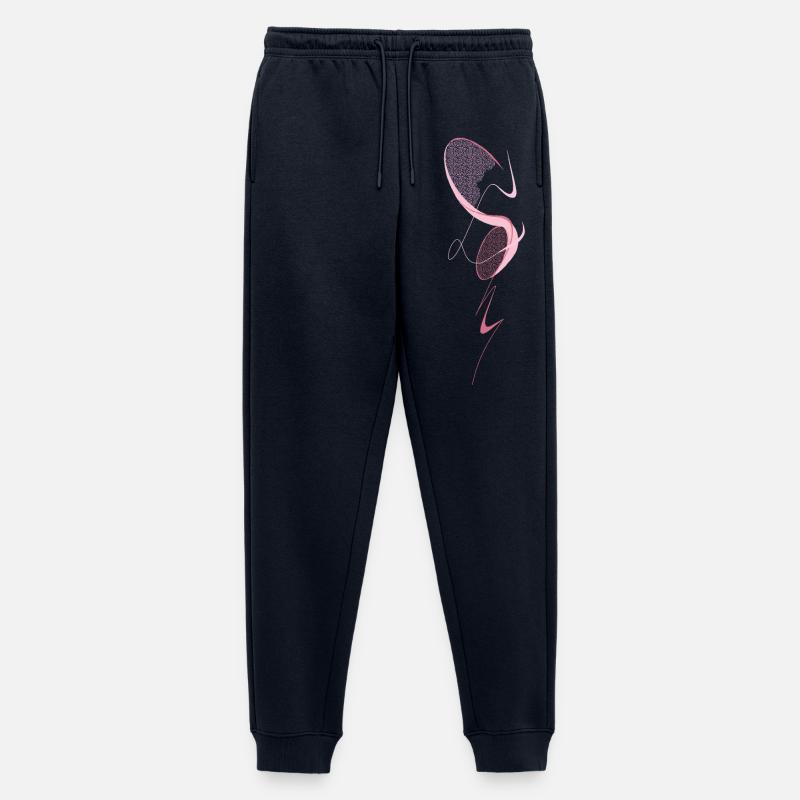 Rosa Eleganz - Männer Premium Bio Jogginghose - Navy