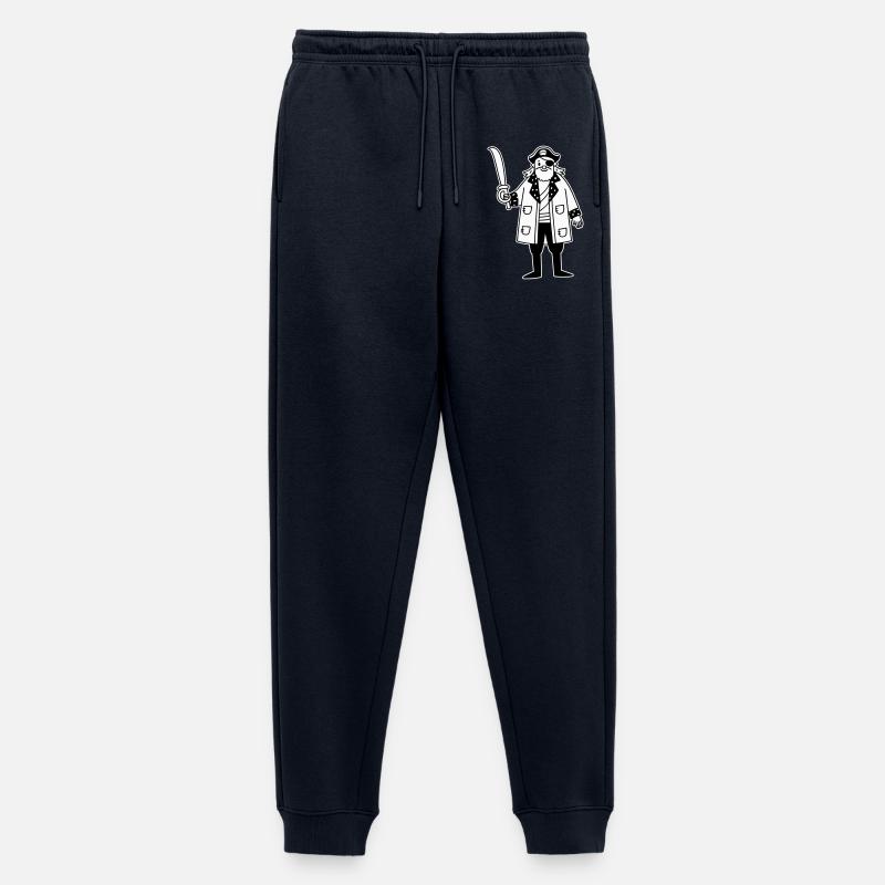 Pirat - Männer Premium Bio Jogginghose - Navy