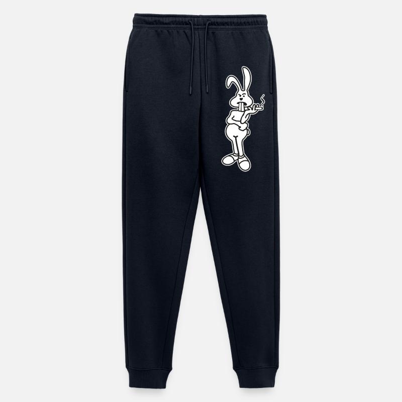 Osterhase verweigert Eier - Eier-Knappheit? - Männer Premium Bio Jogginghose - Navy