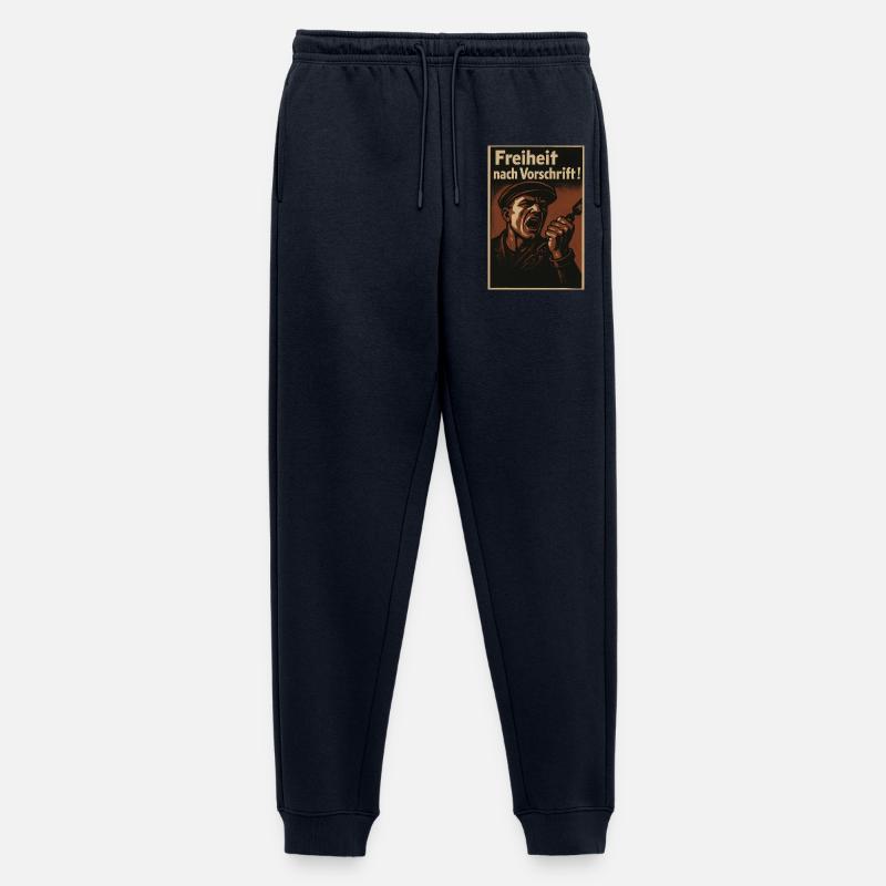 Kettenbruch Befreiungs-Poster - Männer Premium Bio Jogginghose - Navy