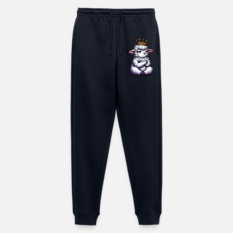 Schaf Schafe Schäfer Schafhalter Schafbock - Männer Premium Bio Jogginghose - Navy