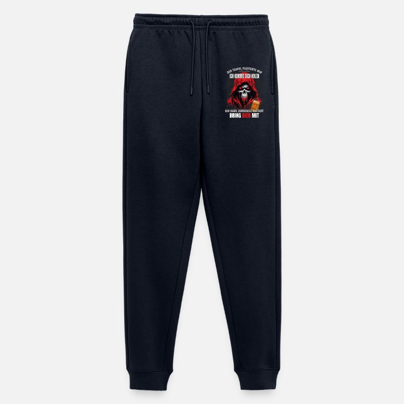 Der Teufel flüsterte mir... - Männer Premium Bio Jogginghose - Navy