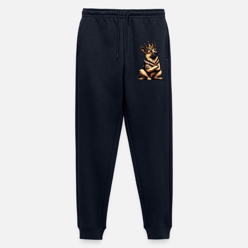 Deutscher Schäferhund Schäferhunde Schäferhunde - Männer Premium Bio Jogginghose - Navy