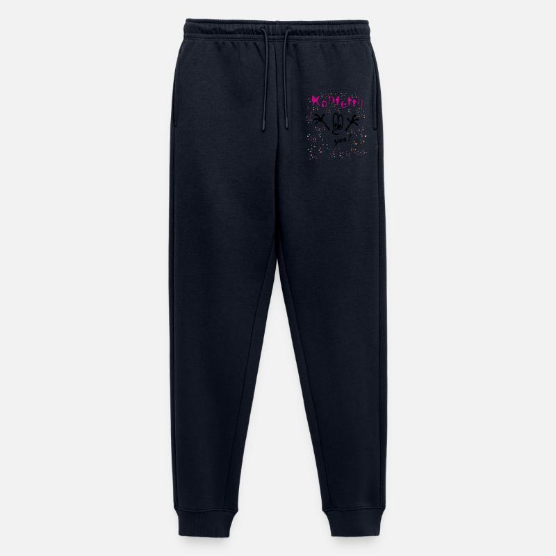 Konfetti Karneval Comic - Männer Premium Bio Jogginghose - Navy