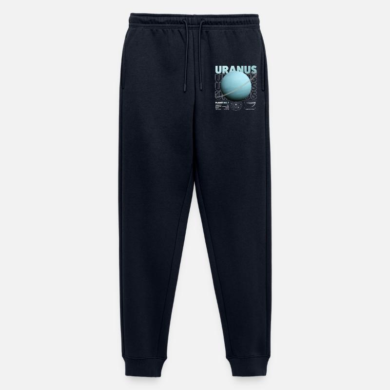 Uranus details - Männer Premium Bio Jogginghose - Navy