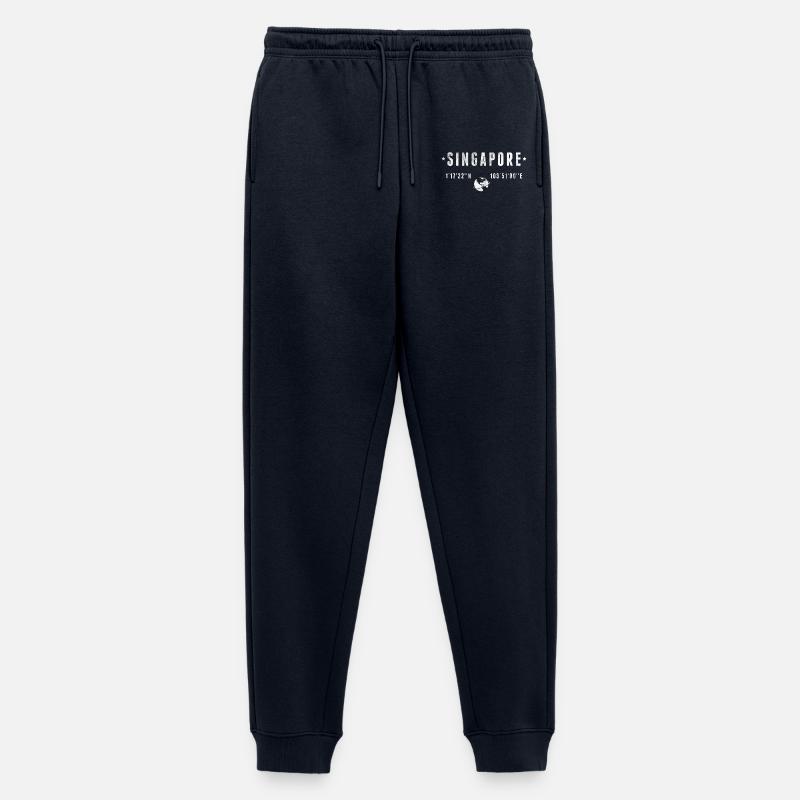 Singapour - Männer Premium Bio Jogginghose - Navy