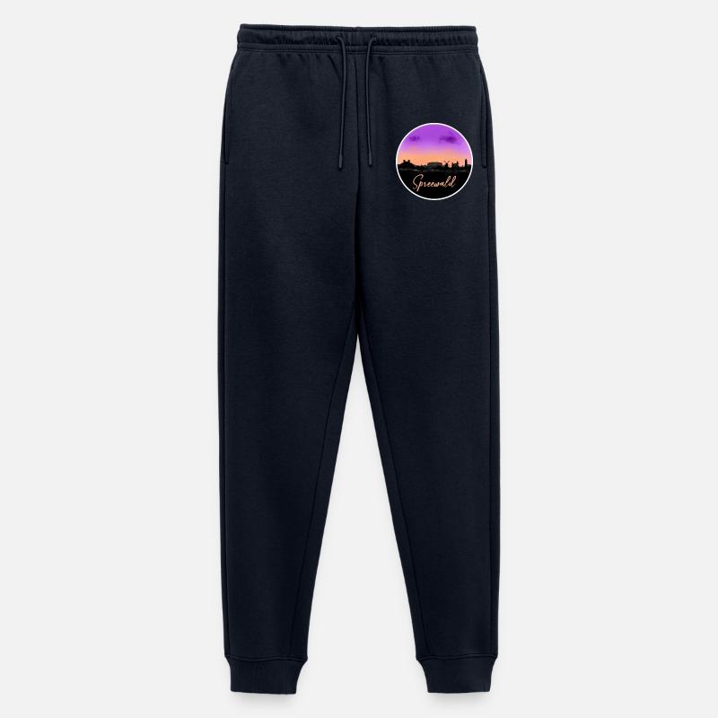 Spreewald Finline Skyline - Männer Premium Bio Jogginghose - Navy