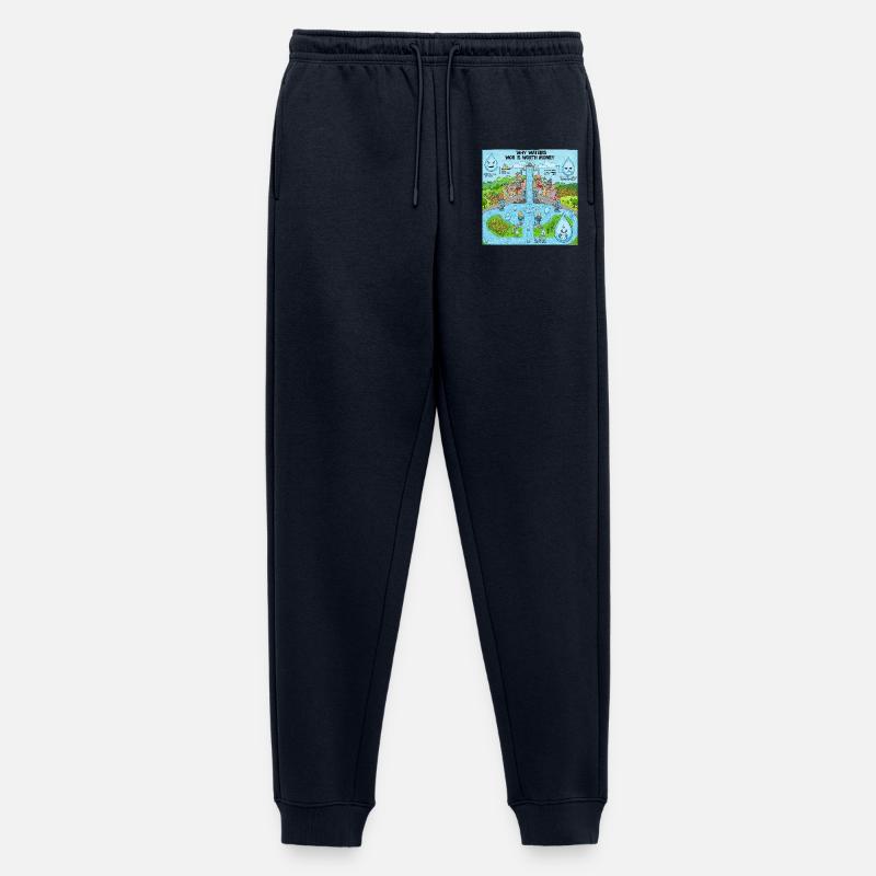 JensJensen - Männer Premium Bio Jogginghose - Navy