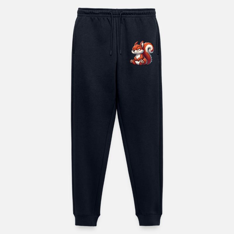 Eichhörnchen Eichhorn Eichhörnchenliebhaber Nager - Männer Premium Bio Jogginghose - Navy