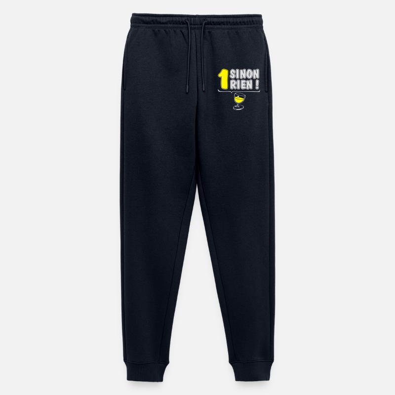 1 gelbe oder nichts - Männer Premium Bio Jogginghose - Navy