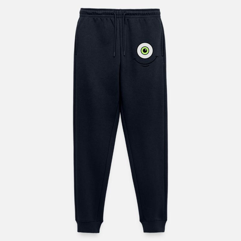 Monster eye - Männer Premium Bio Jogginghose - Navy