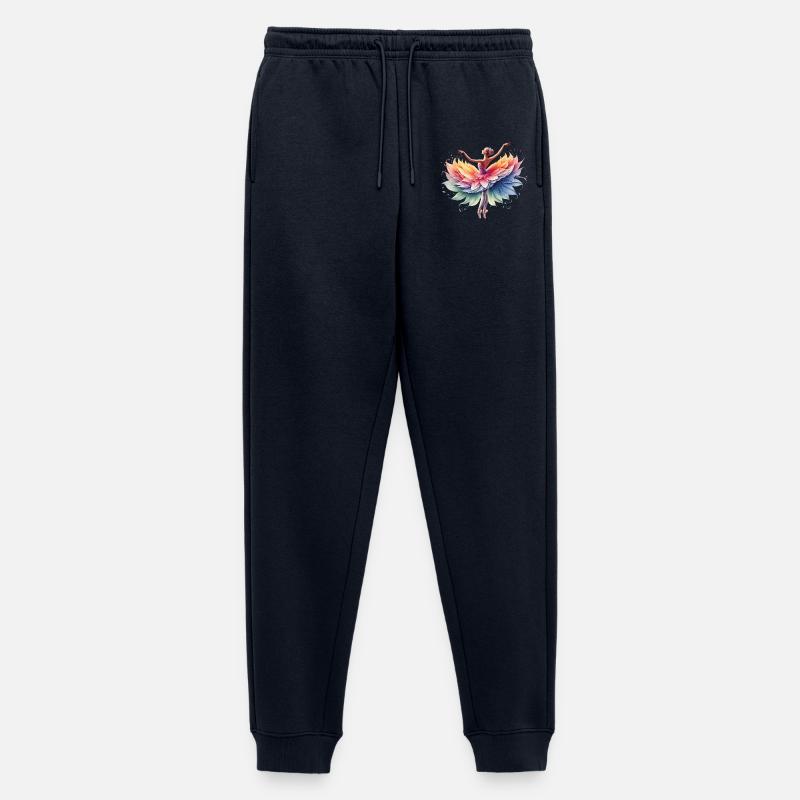 Balletttänzerin mit Tutu - Männer Premium Bio Jogginghose - Navy