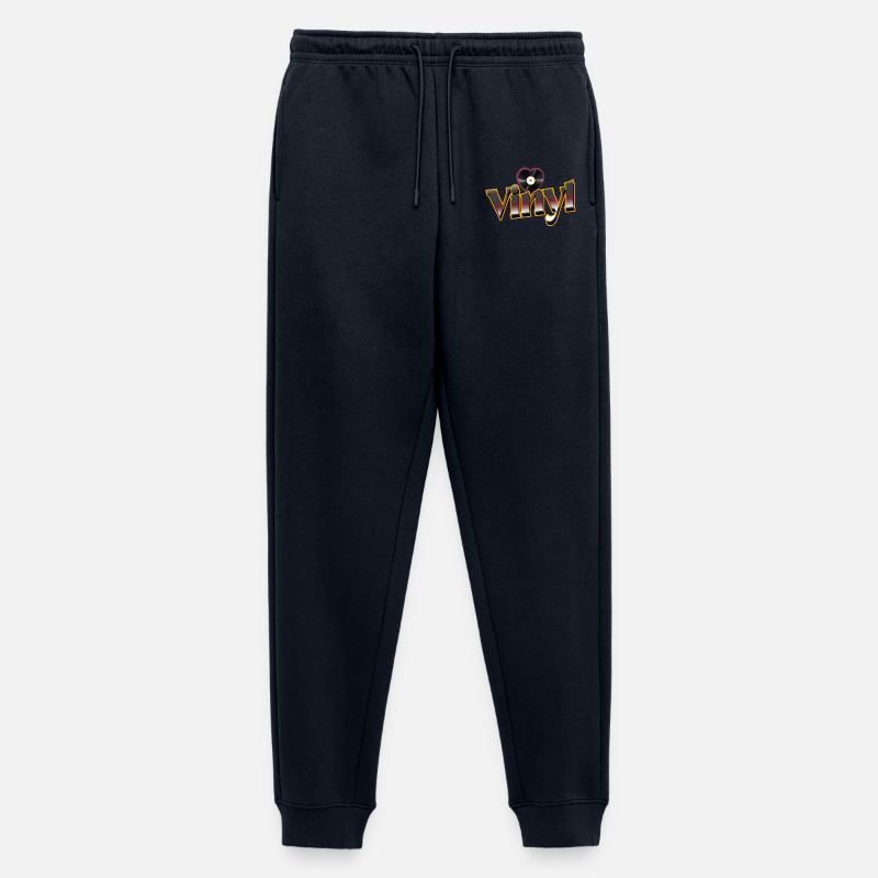 Vinyl Liebe - Männer Premium Bio Jogginghose - Navy