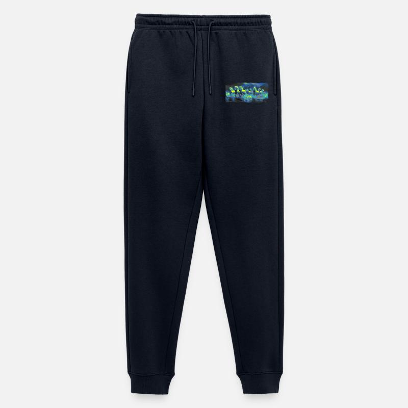 Wilde Pferde - Männer Premium Bio Jogginghose - Navy