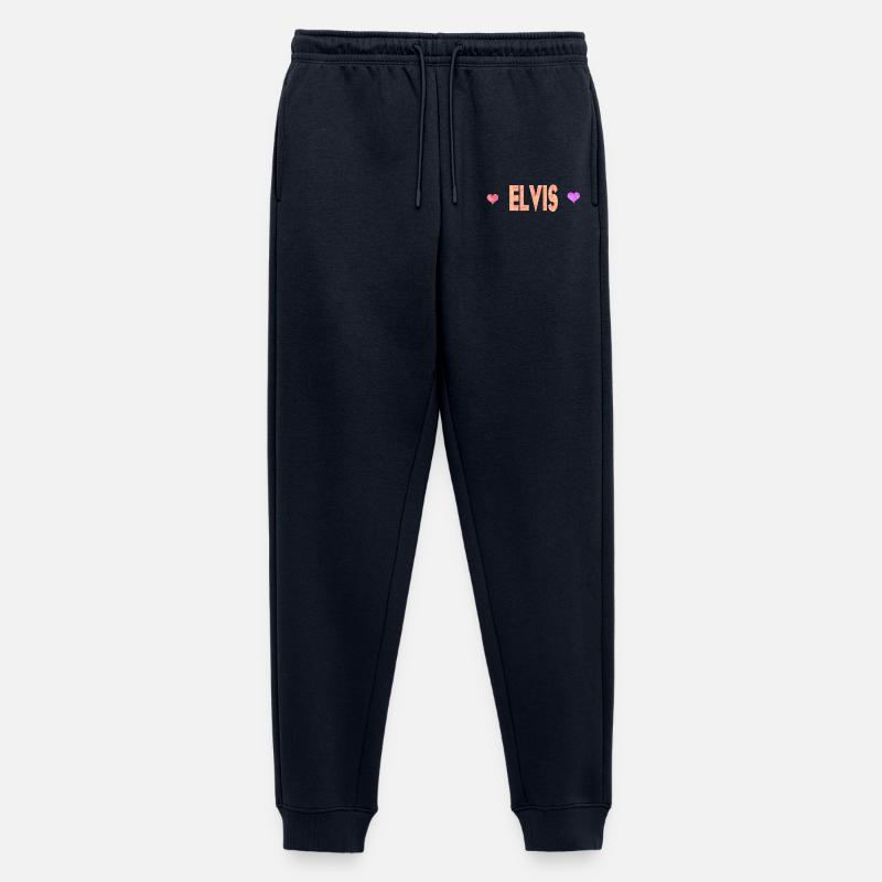 Elvis - Männer Premium Bio Jogginghose - Navy