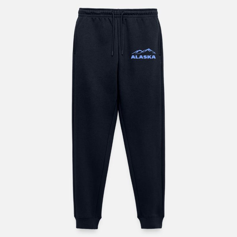 Alaska - Pantaloni da jogging ecologici premium da uomo - blu navy