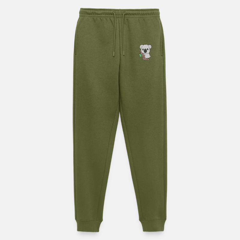 Koala - Männer Premium Bio Jogginghose - Khaki