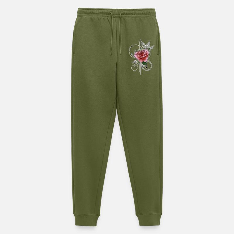 tattoo - Männer Premium Bio Jogginghose - Khaki