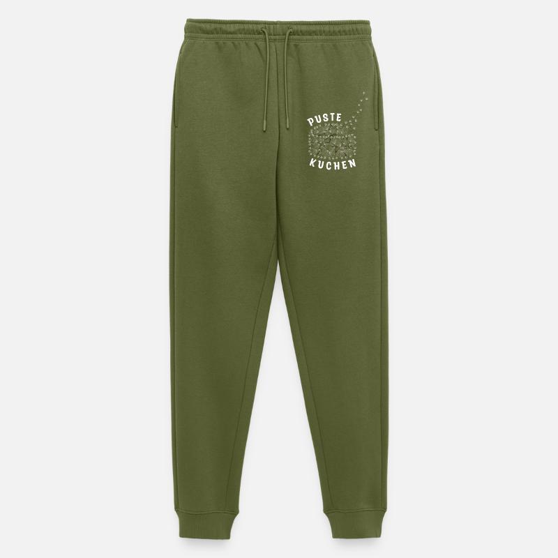 Pustekuchen - Pusteblume - Männer Premium Bio Jogginghose - Khaki