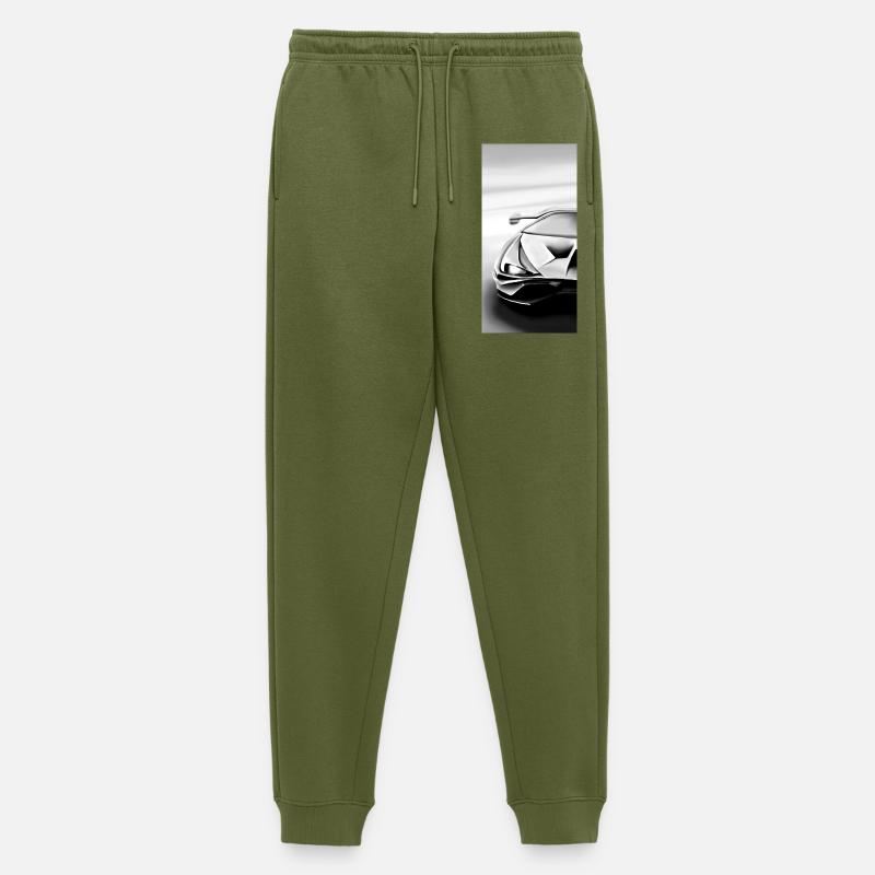 Futuristisches Automobil-Design - Männer Premium Bio Jogginghose - Khaki