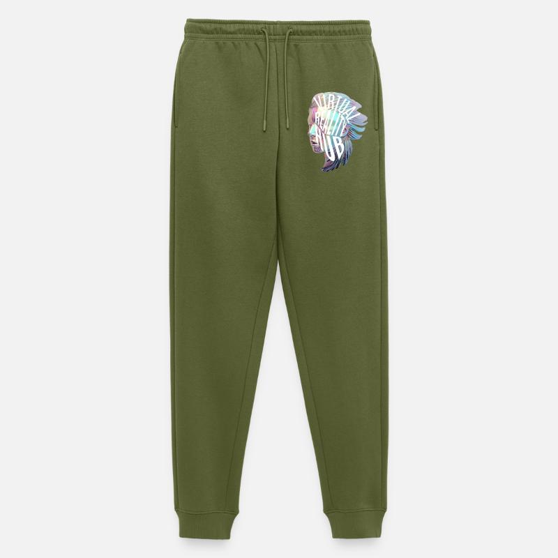 VR Hub - Männer Premium Bio Jogginghose - Khaki