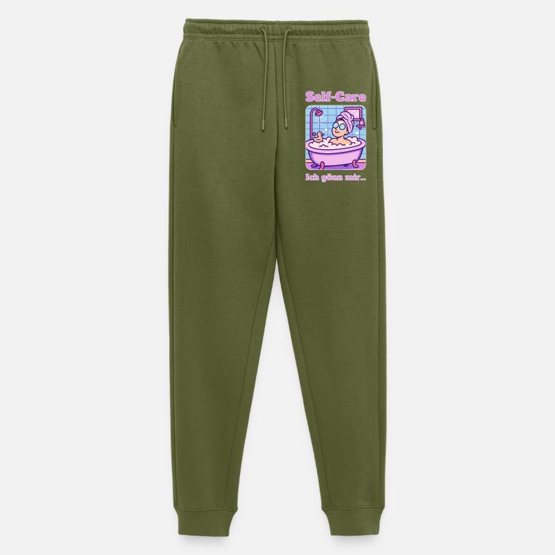 Self-Care - Männer Premium Bio Jogginghose - Khaki