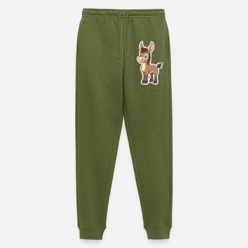 Esel - Männer Premium Bio Jogginghose - Khaki