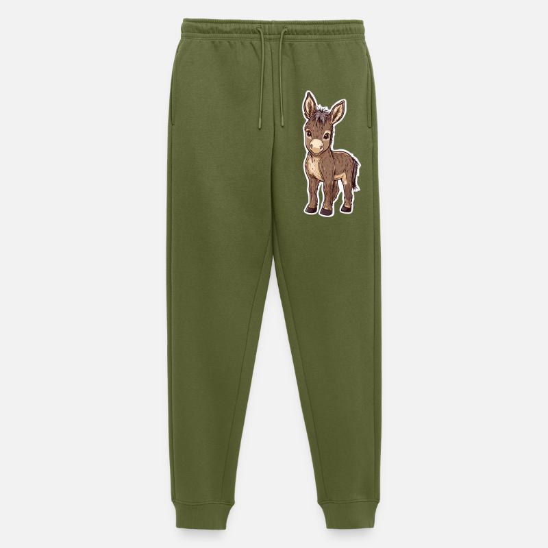 Esel - Männer Premium Bio Jogginghose - Khaki