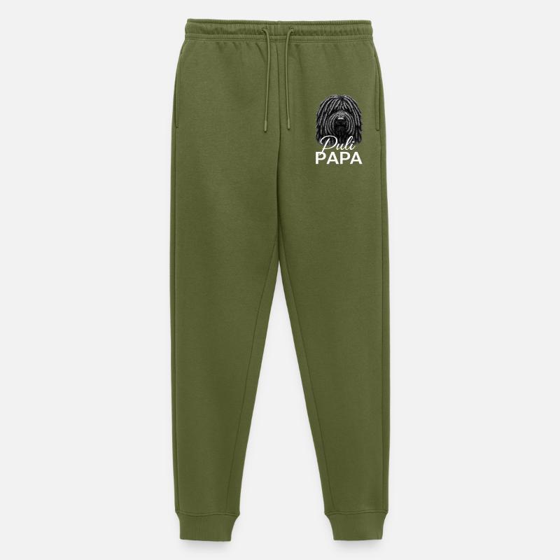 Puli Papa - Männer Premium Bio Jogginghose - Khaki