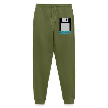 Diskette Generation 3.5 - Männer Premium Bio Jogginghose - Khaki - Vorne - Thijin (182cm)