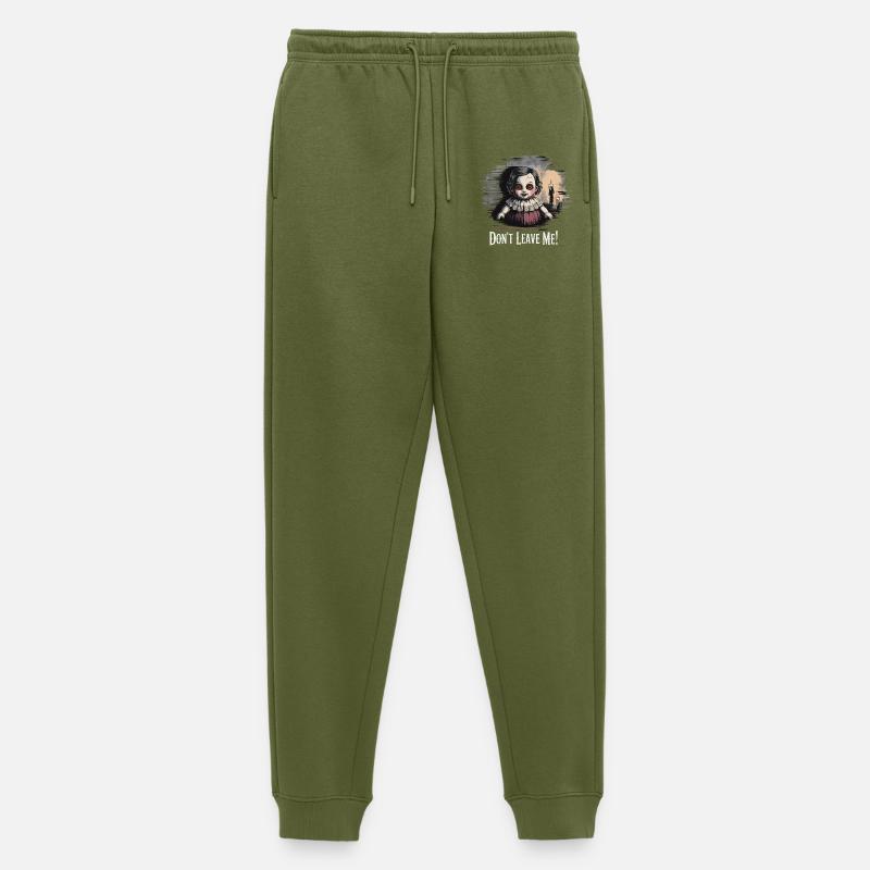 Verlass mich nicht Puppe - Männer Premium Bio Jogginghose - Khaki