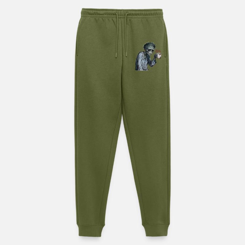 Morgenmuffel - Männer Premium Bio Jogginghose - Khaki