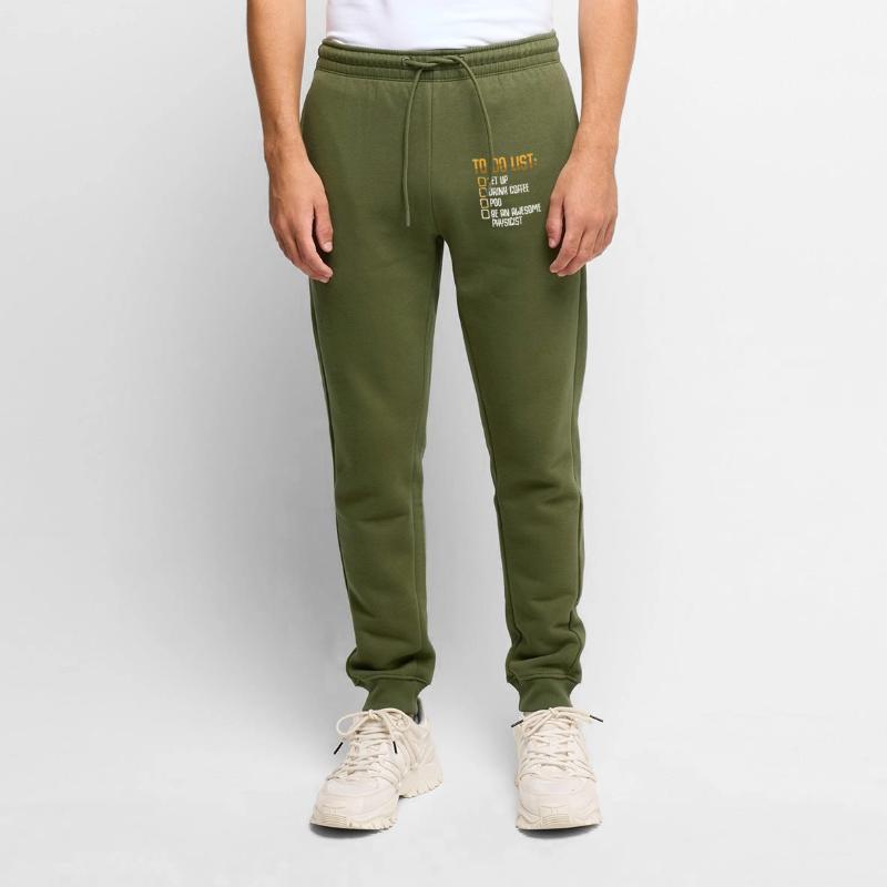 Physics Physicist Physics Student Physics Teacher Men's Premium Organic Joggers