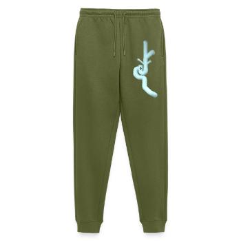 Don Giordano im Himmlischen - Männer Premium Bio Jogginghose - Khaki - Vorne - Thijin (182cm)