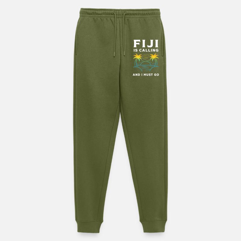 Fiji - Männer Premium Bio Jogginghose - Khaki