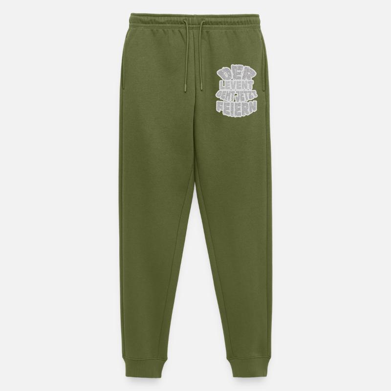 Levent - Männer Premium Bio Jogginghose - Khaki