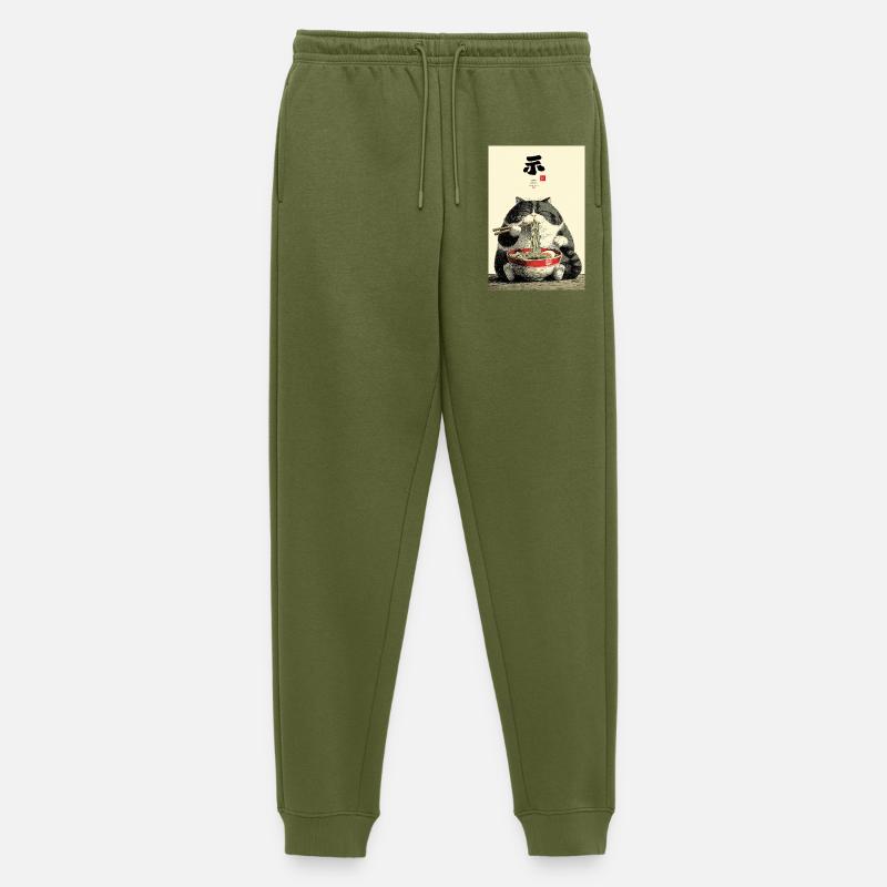 Neko-Nudelfest - Männer Premium Bio Jogginghose - Khaki