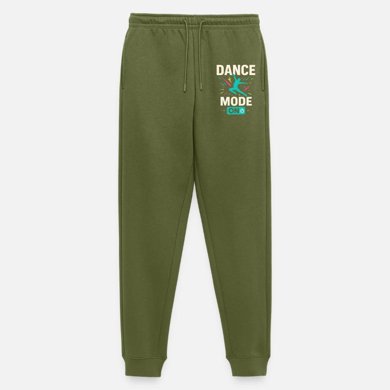 Dance mode on, tanzmodus aktiv - Männer Premium Bio Jogginghose - Khaki