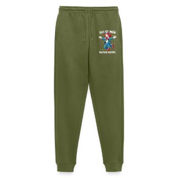 Carnival Costume Politician Carnival Carnival - Men's Premium Organic Joggers - khaki - Front - Thijin (182cm)