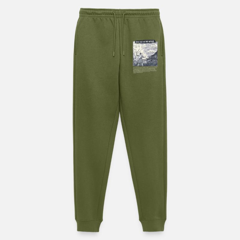 Elia vertraut Gott - Männer Premium Bio Jogginghose - Khaki