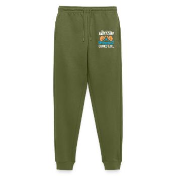 Ophthalmologist, Optician, Optician - Men's Premium Organic Joggers - khaki - Front - Thijin (182cm)