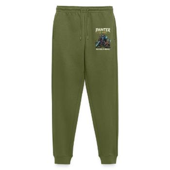 Maler der Minis Armeenbauer - Pantalon de jogging Premium bio Homme - kaki - Devant - Thijin (182cm)