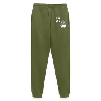 J'ai 49+ attitude - Pantalon de jogging Premium bio Homme - kaki - Devant - Thijin (182cm)