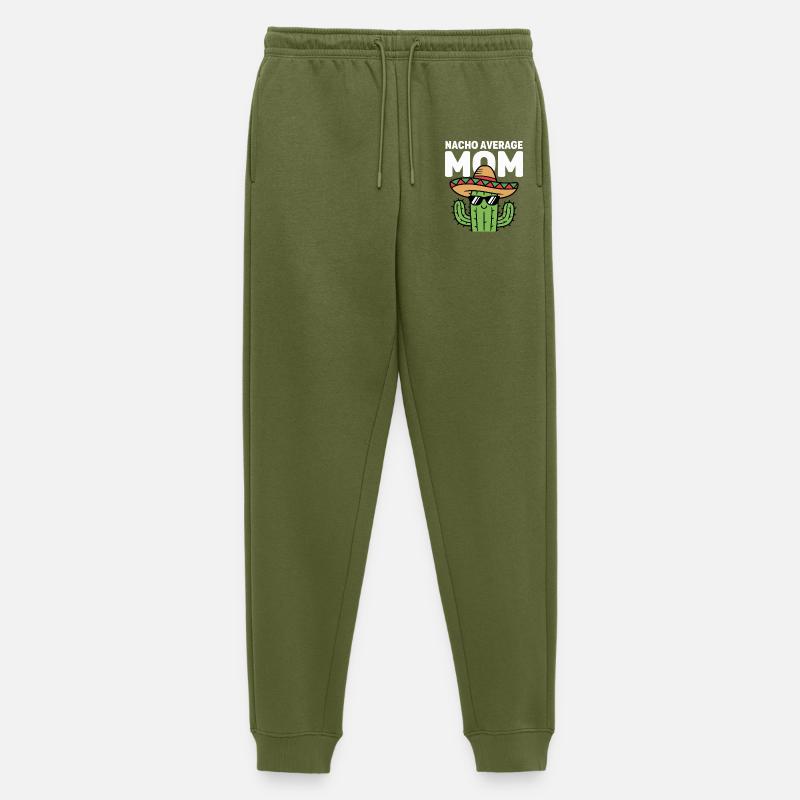 Nacho Durchschnitts-Mutter Lustige Kleinmahn - Männer Premium Bio Jogginghose - Khaki