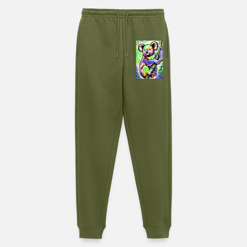 Koala - Männer Premium Bio Jogginghose - Khaki
