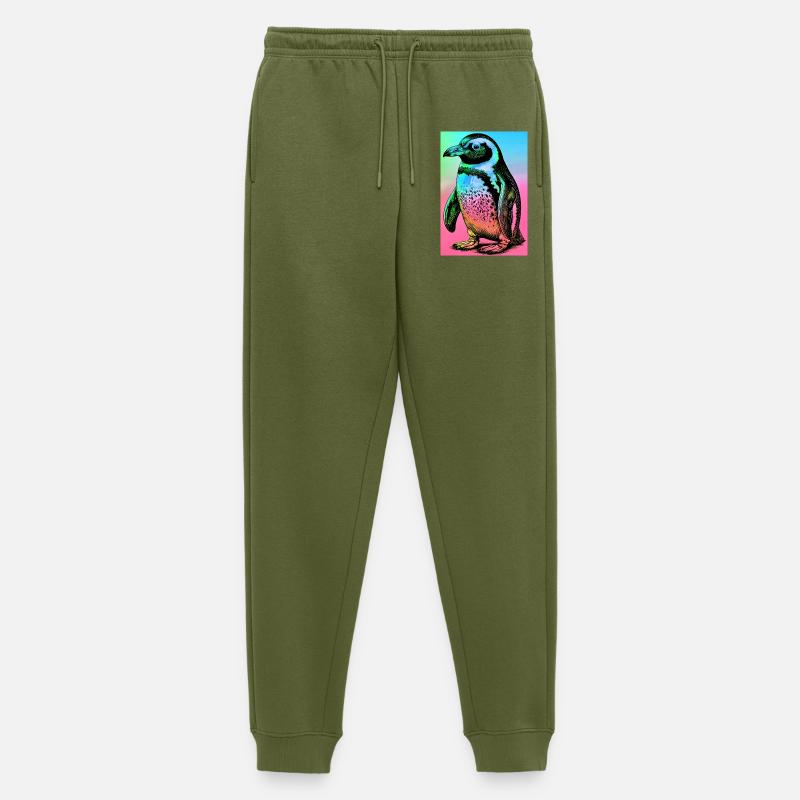 Pinguin - Männer Premium Bio Jogginghose - Khaki